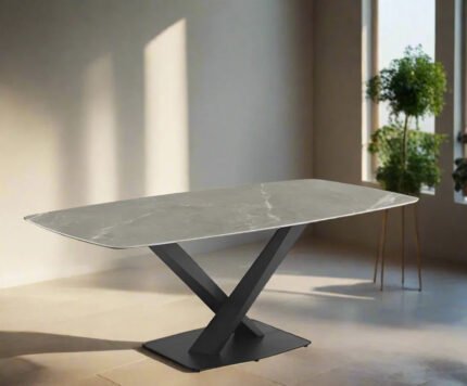 fixed-dining-table-carrarra-look._jpg - G7 Luxury Interiors (UK)