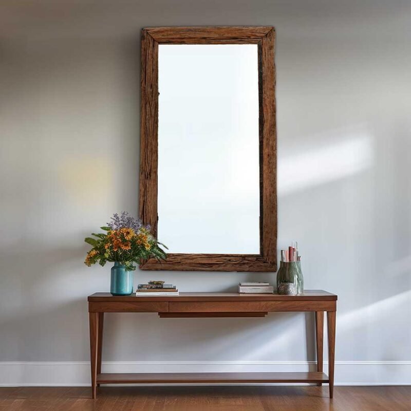 rustic-wooden-mirror-frame-entryway._jpg - G7 Luxury Interiors (UK)