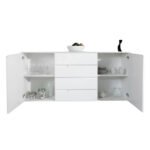 santino-white-high-gloss-wide-sideboard-front-view._jpg - G7 Luxury Interiors (UK)
