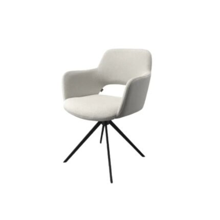 swivel-dining-chair-white-leather._jpg - G7 Luxury Interiors (UK)